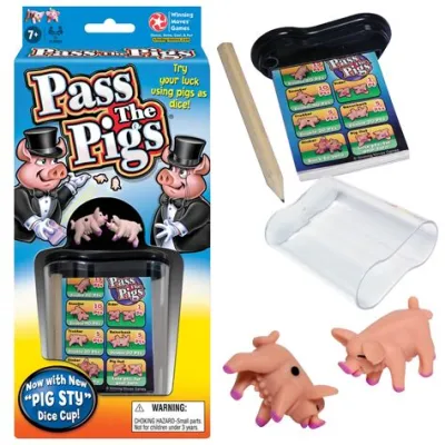 Pass the Pigs! Zabawna gra dla całej rodziny z uroczymi świnijkami!